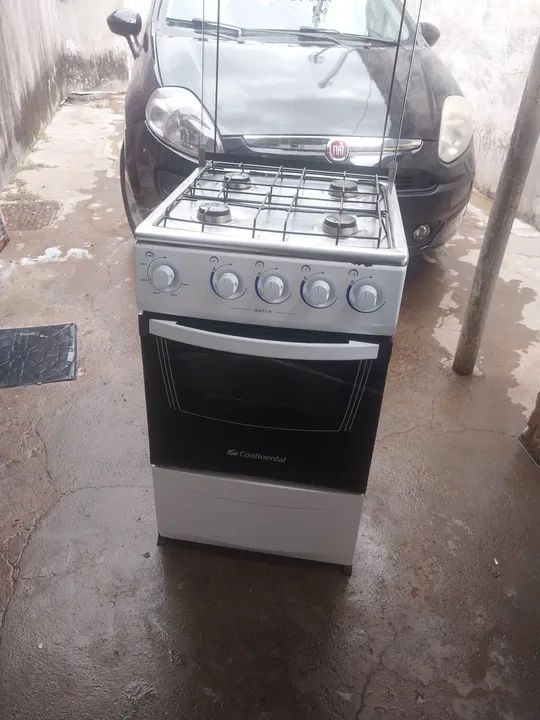 Fogão Continental 4 Bocas Com Vidro - Foto 2