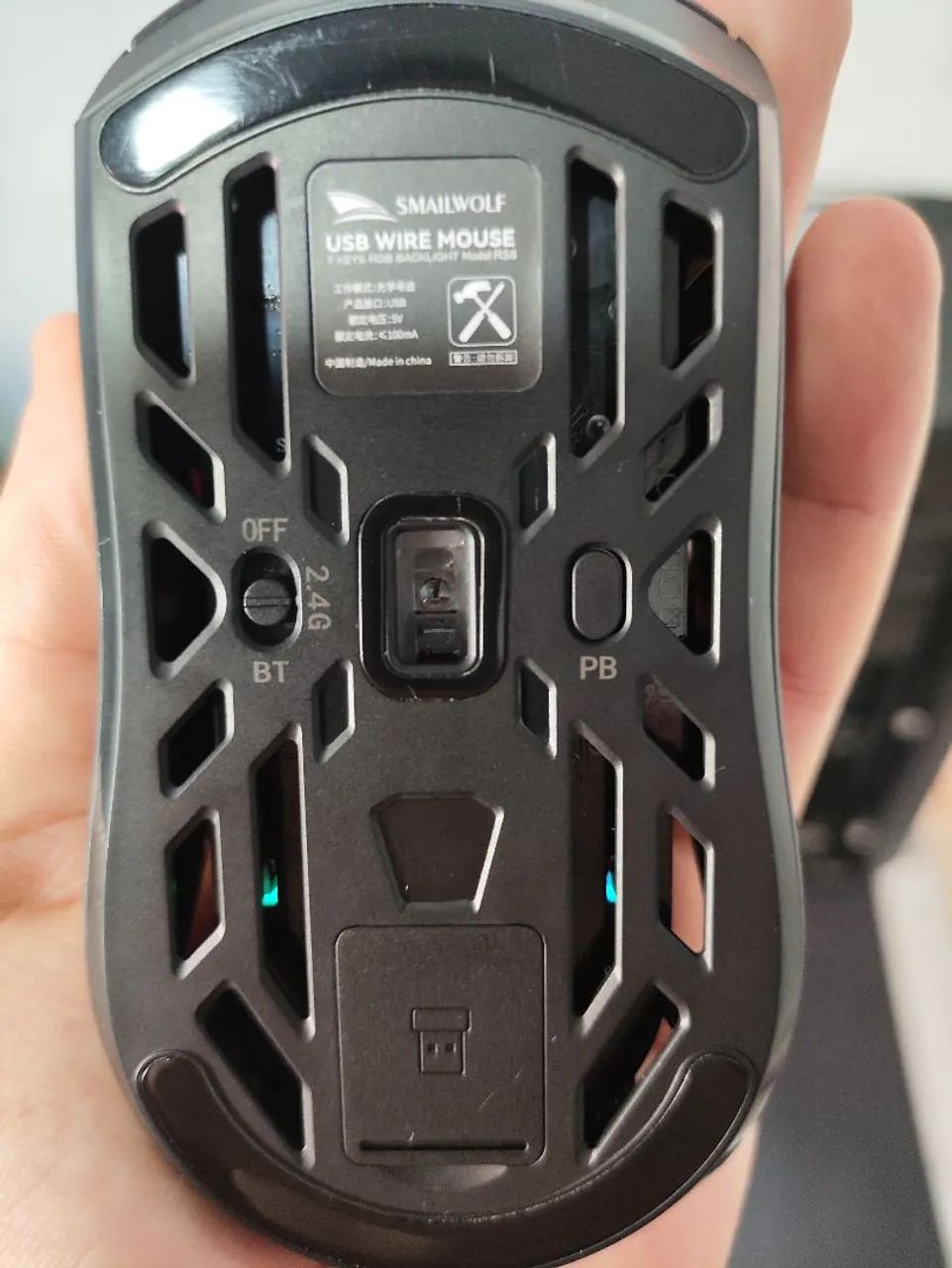 Mouse gamer smailwolf  - Foto 5