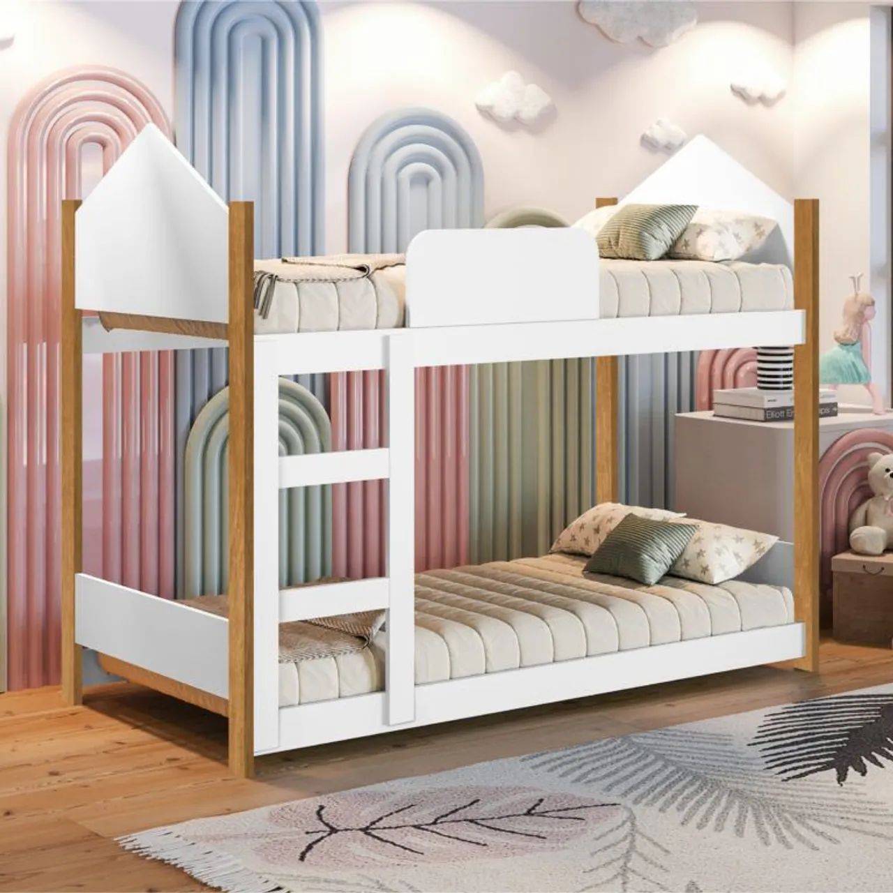 BELICHE ALTO LUXO JUVENIL COM ESCORREGA SURPREENDE ALTAMENTE SEGURO SURPREENDA-SE!! YWTTY - Foto 4