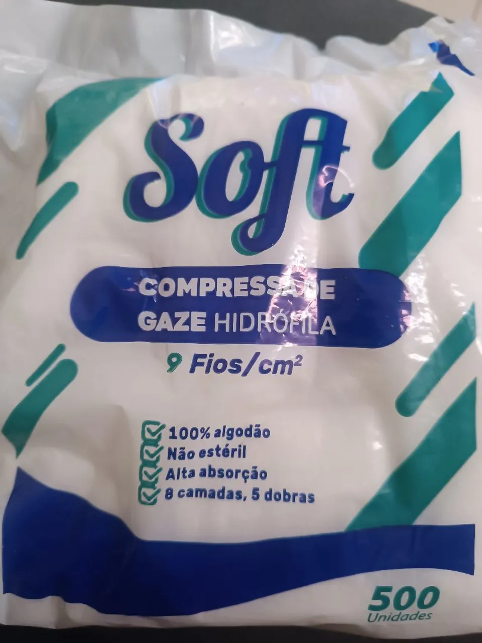 Gaze Soft 500 unidades