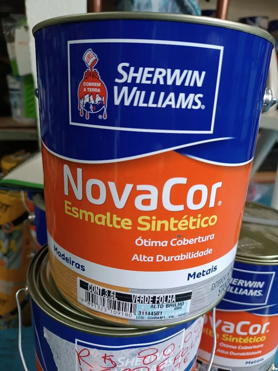 Tinta Esmalte Sintético Nova Cor 3,6L 