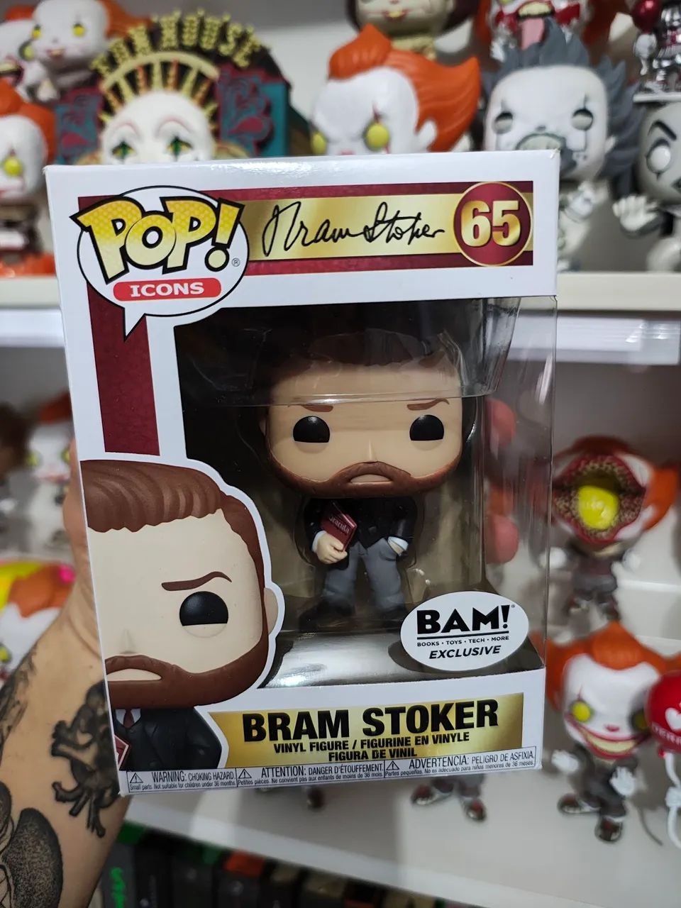 Funko Pop! Bram Stoker - BAM! Exclusive