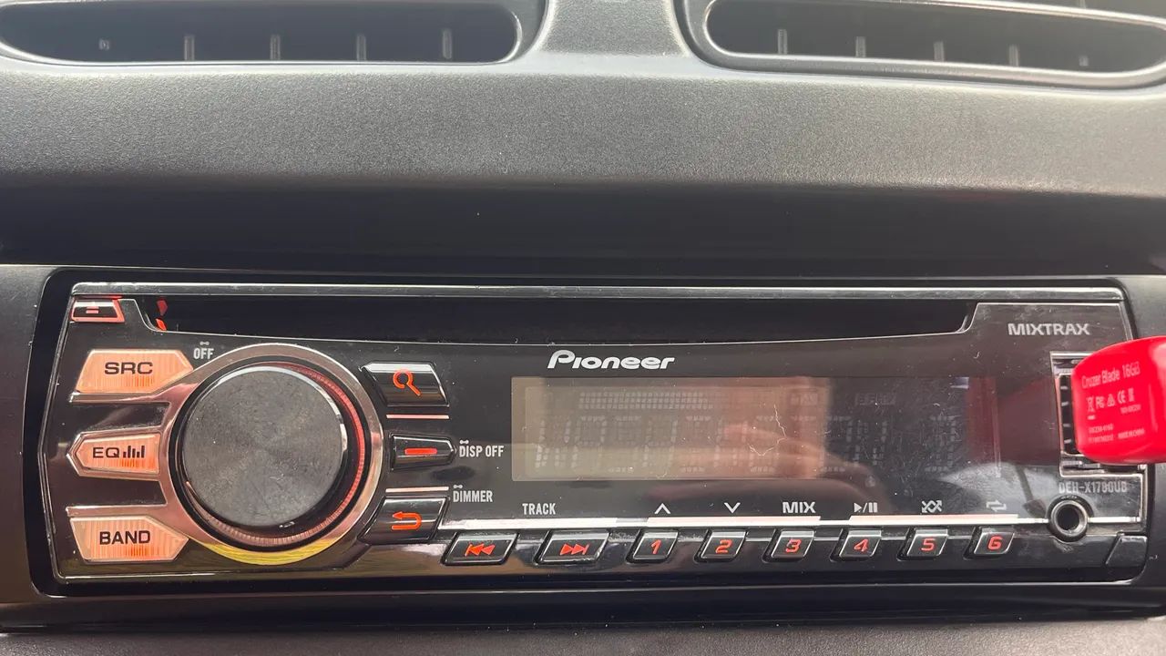 Pioneer mixtrax cd,mp3,pendrive e pega adaptador bluetooth 