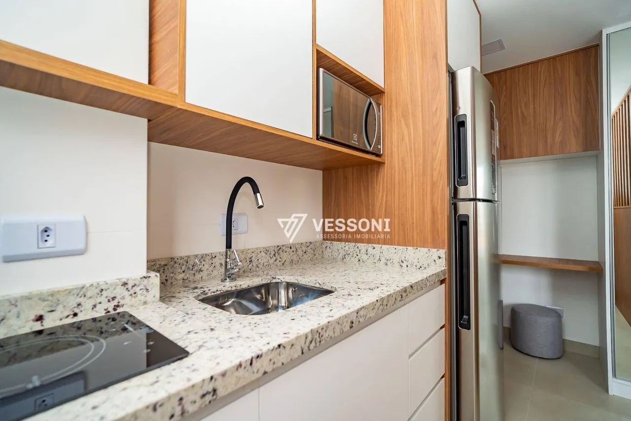 Studio Mobiliado com 1 dormitório para alugar, 21 m² por R$ 2.290/mês - Prado Velho - Curi