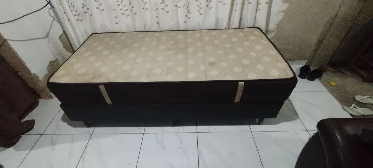 Cama box solteiro Ortobom Premium ortopédico 