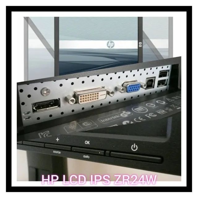 Monitor 24 Polegadas Hp Lcd Ips Full HD - Garantia Nota Entregamos - Foto 3