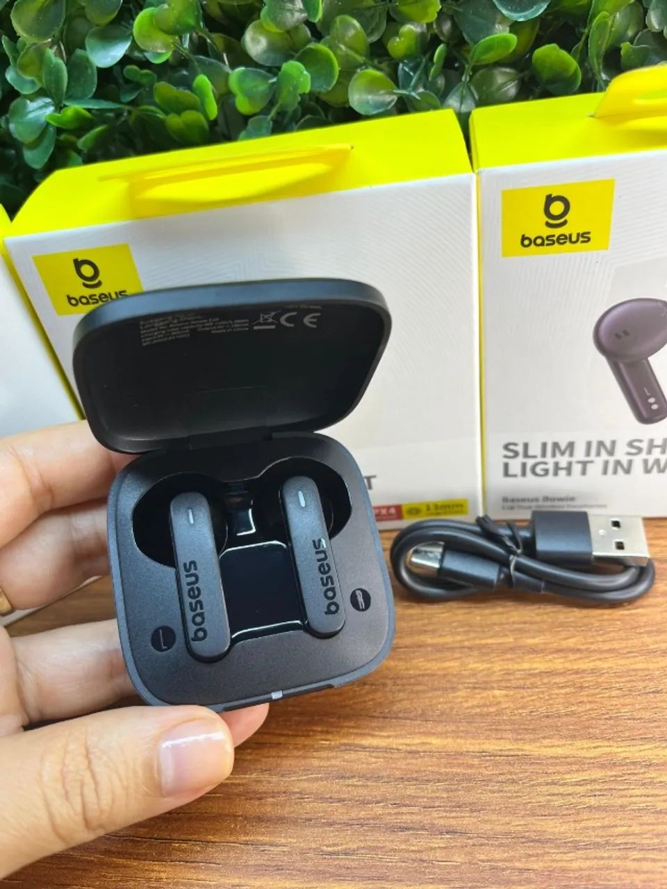 Fone Baseus Bowie E16 TWS - Driver de 13mm, Bateria de 6h ininterruptas e Entrega Grátis - Foto 4