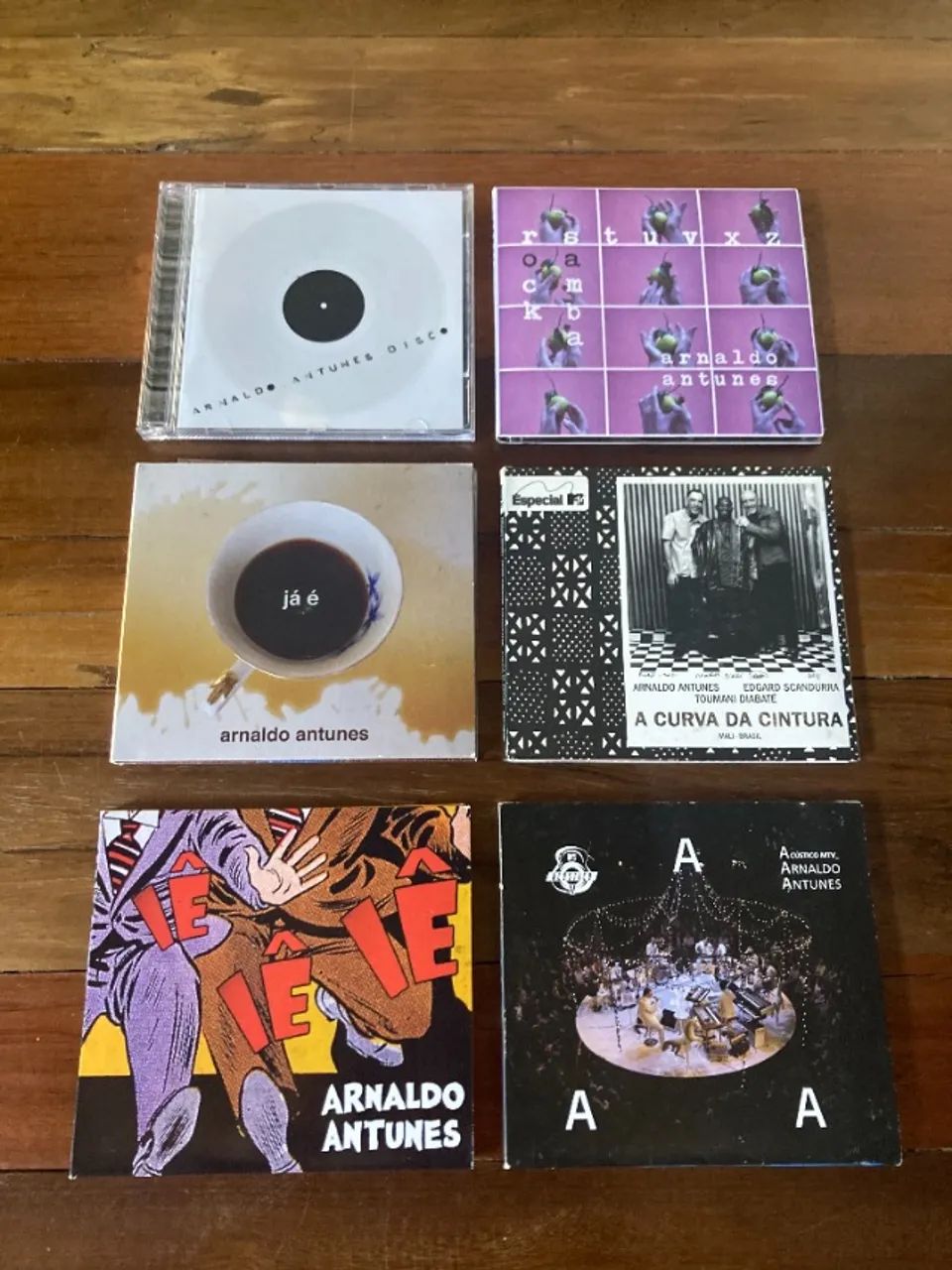 Arnaldo Antunes - Lote c/ 6 CDS