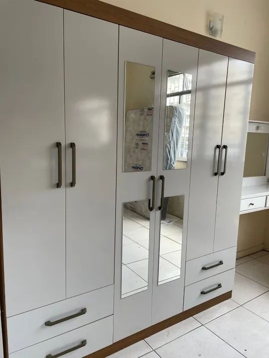 Guarda-Roupa 6 Portas Hércules 1,77m- Produto Novo Entrega Rápida - Foto 4