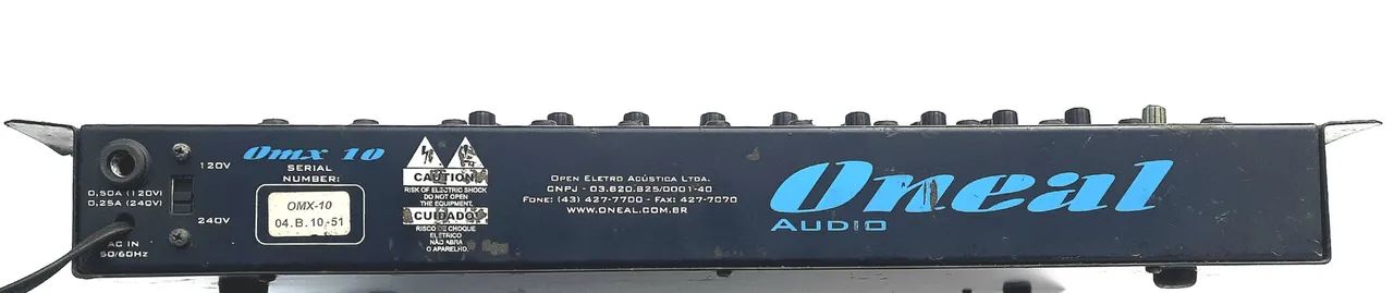 Mesa De Som Oneal Audio Omx10 10 canais leia a descrição do produto - Foto 2