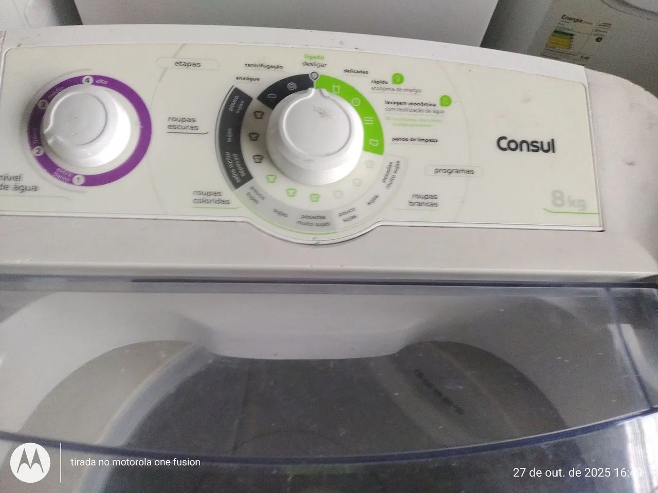 LAVADORA CONSUL 8KLS 220V