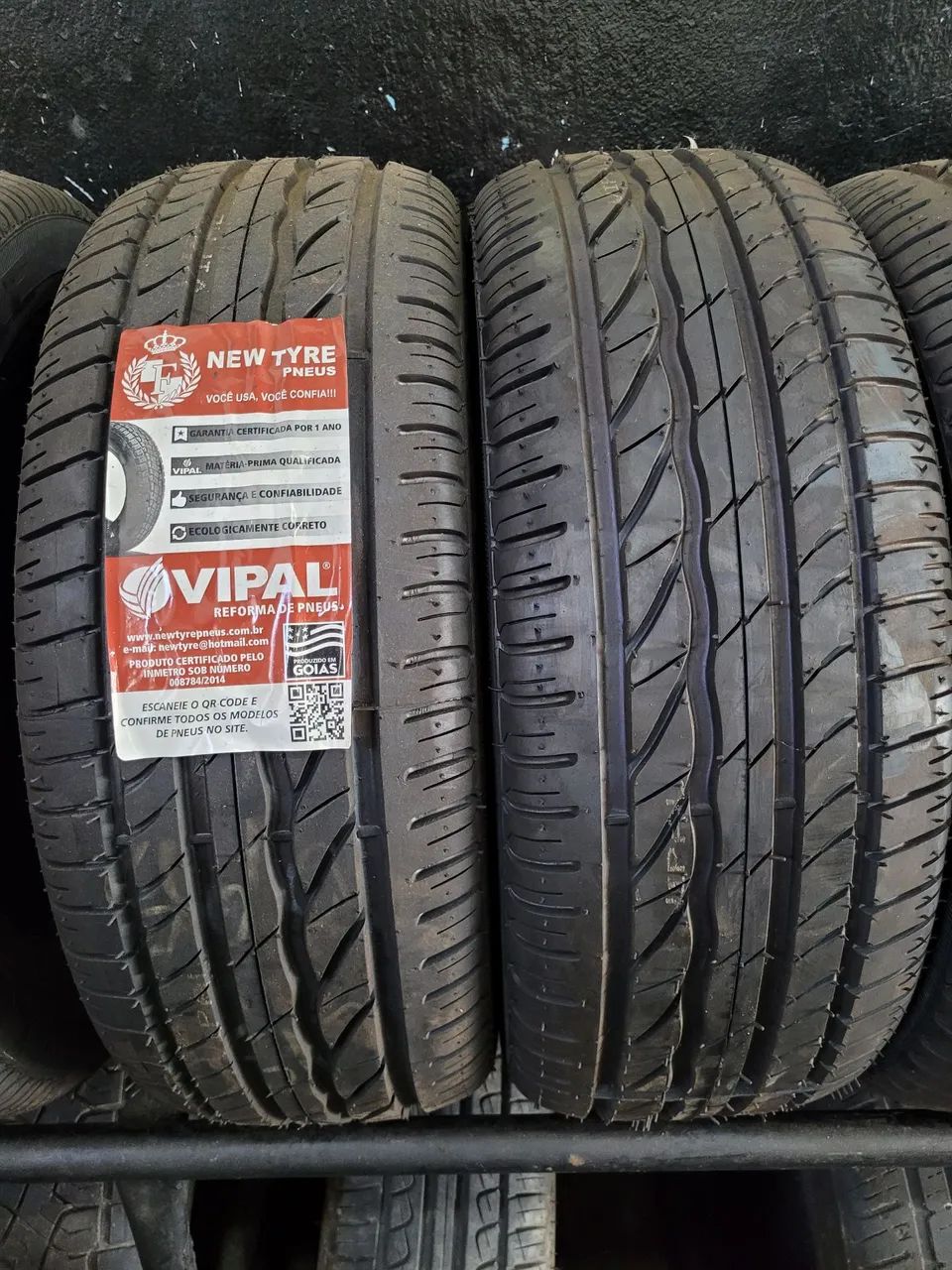 Pneus 205/60R15 New Tyre (VIPAL) 2 ANOS DE GARANTIA