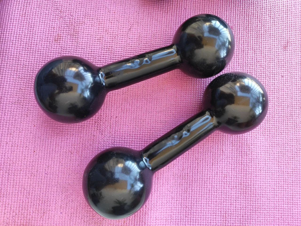 Halteres de Ferro fundido - 2kg, 3kg e 4kg + Halter de 5 kg revestido - Foto 5