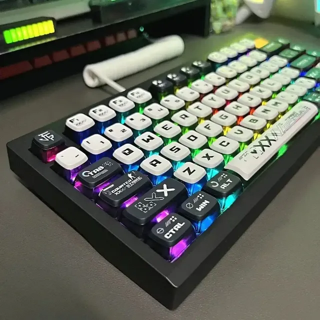 Keycaps para teclado retroiluminados oem eva cs go pbt pc pudim