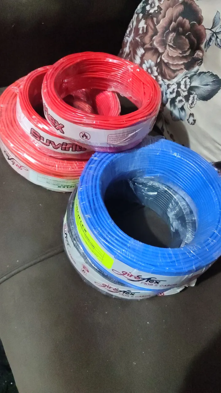 Cabos Elétricos Giraflex e Suviflex - Diversas Cores