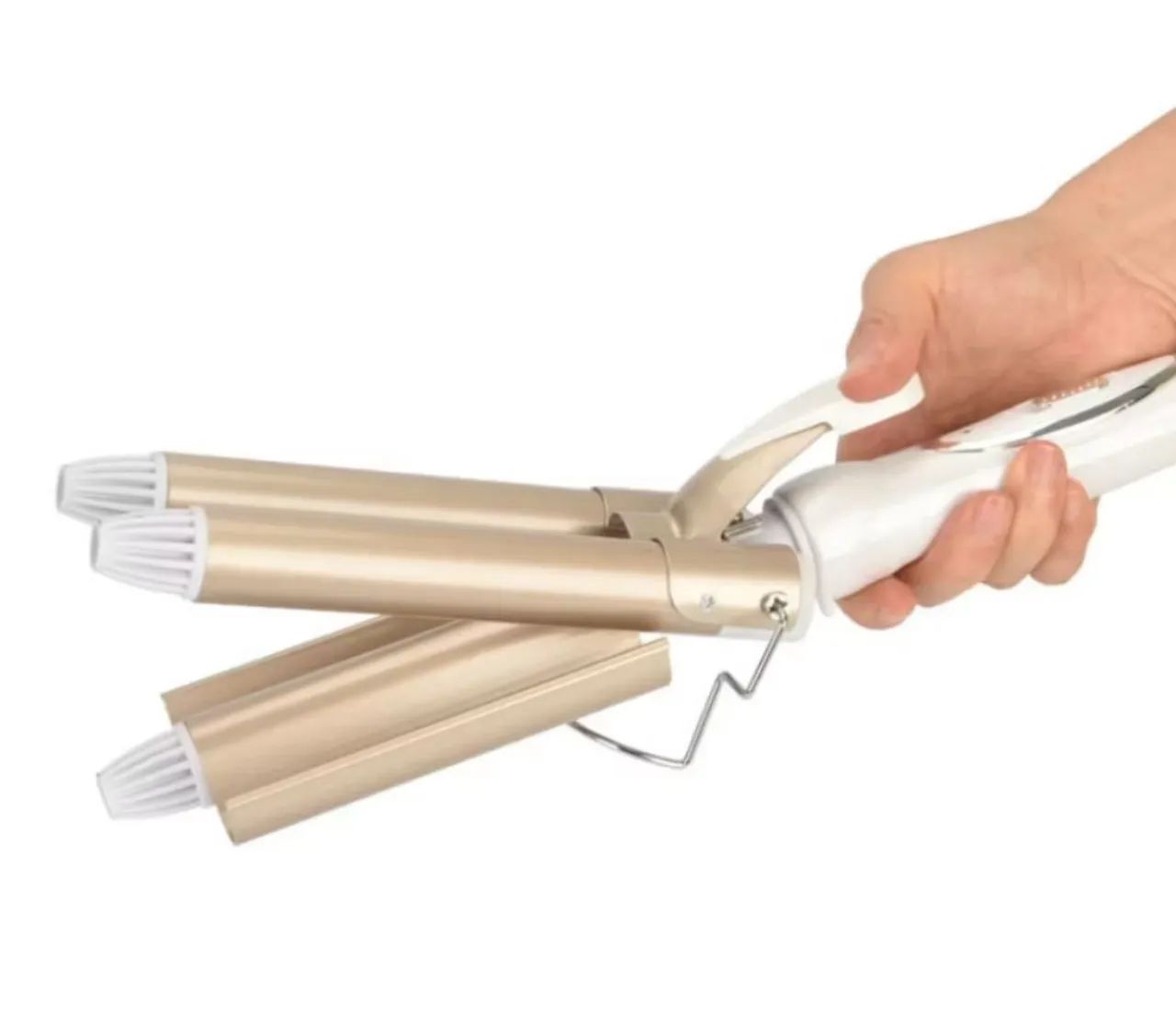 Modelador de Cachos original Kemel triondas cerâmica bivolt  - Foto 4