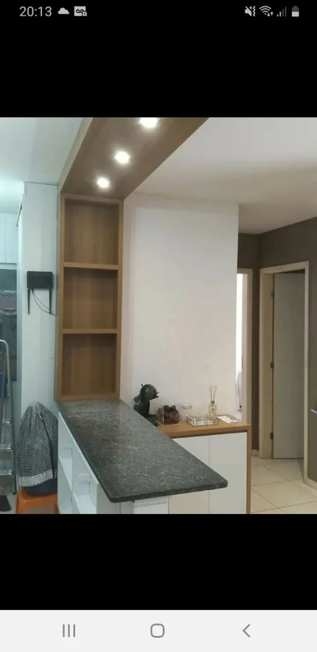 Bancada de cozinha com adega - Foto 5