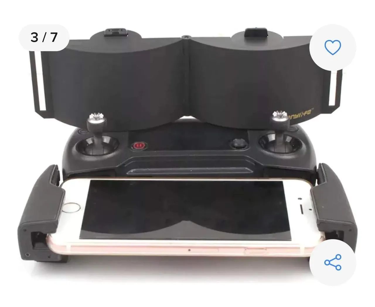 Defletor para antena amplificador de sinal Dji /mini