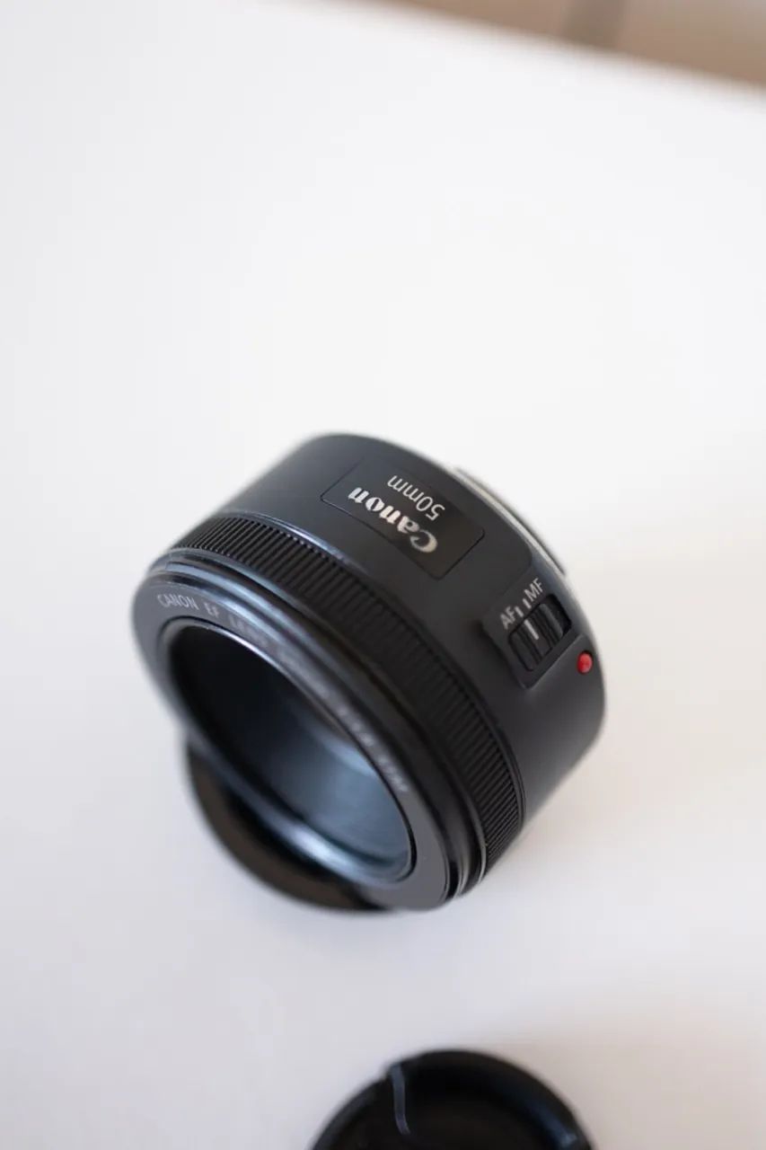 Canon T6i + acessórios, flash yongnuo com pilhas e carregador, lente canon 50mm EF 1.8 STM - Foto 5