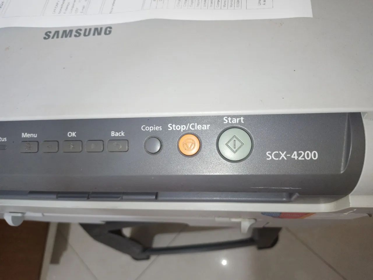 Impressora Multifuncional Samsung SCX-4200 - Foto 3