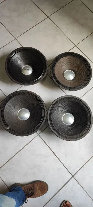 Alto falantes de 12 polegadas e 15 polegadas  - Foto 4