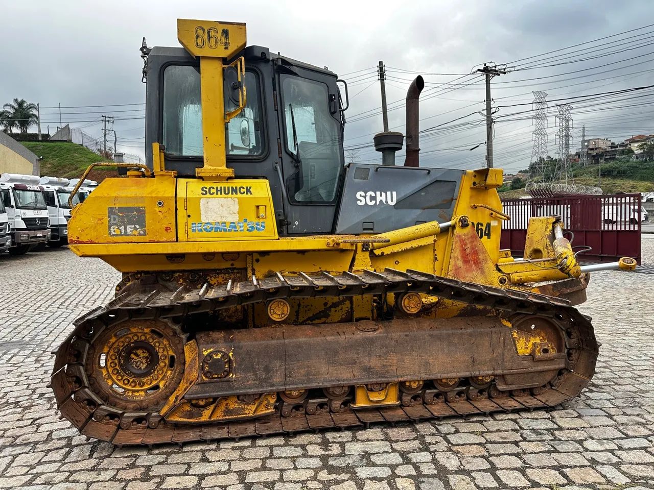 Trator de esteira Komatsu D61PX ano 2008 - Foto 3