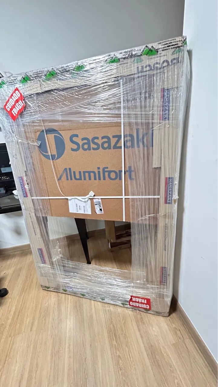 Janela veneziana em alumínio Sasazaki Alumifort - Foto 3