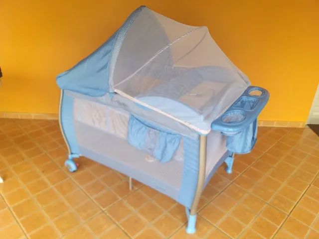 Berço e chiqueirinho desmontável Burigotto (NOVINHO)