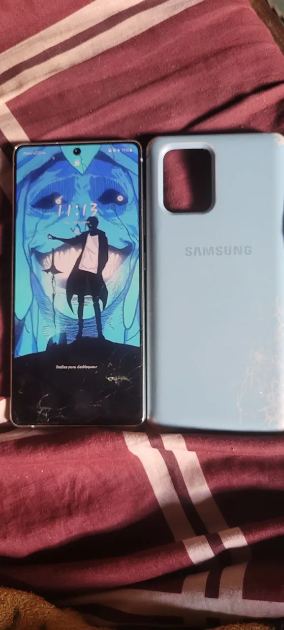 S10 lite com defeito 