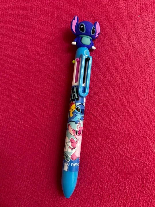 Canetas Multicoloridas Stitch - 8 cores