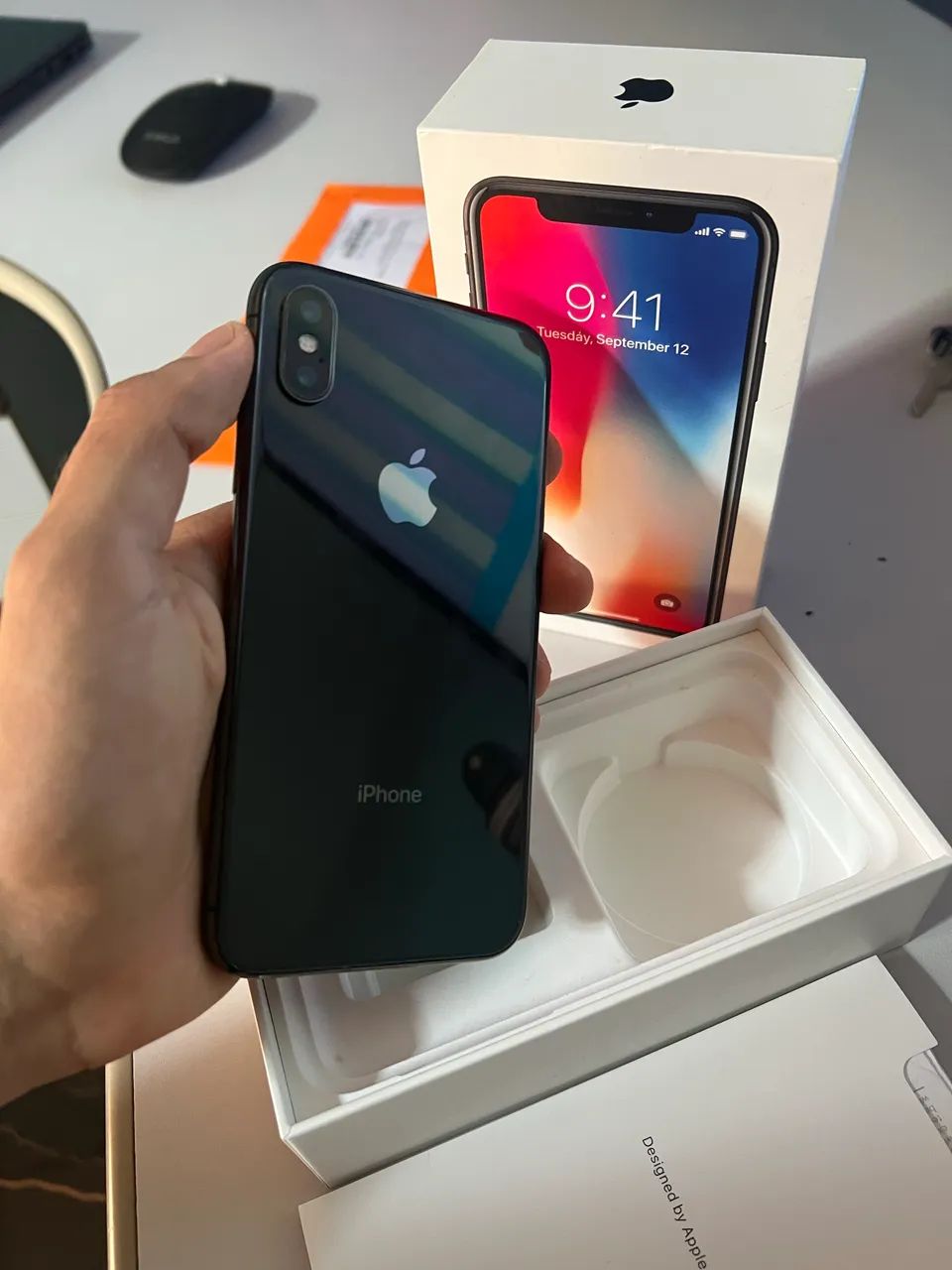 iPhone X 64GB バッテリー96%、箱 IPHONE X 64GB BATERIA 100% - Celulares e Smartphones - Redenção