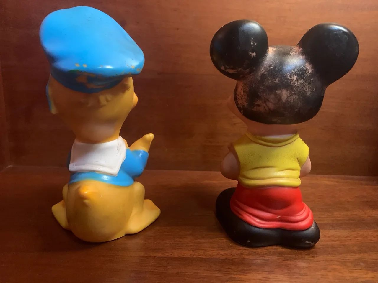 Brinquedos: Bonecos Disney Donald e Mickey Antigos - Foto 3