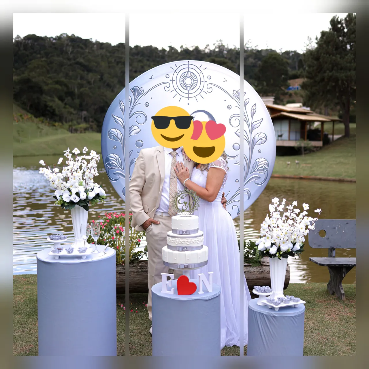 Itens de decoração de festa