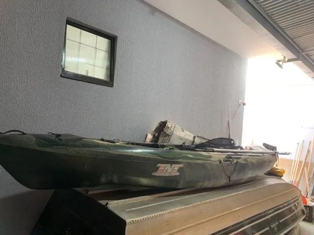 Caiaque Hidro2eco caiman 125 e motor turbo jet pantaneiro e suportes - Foto 4