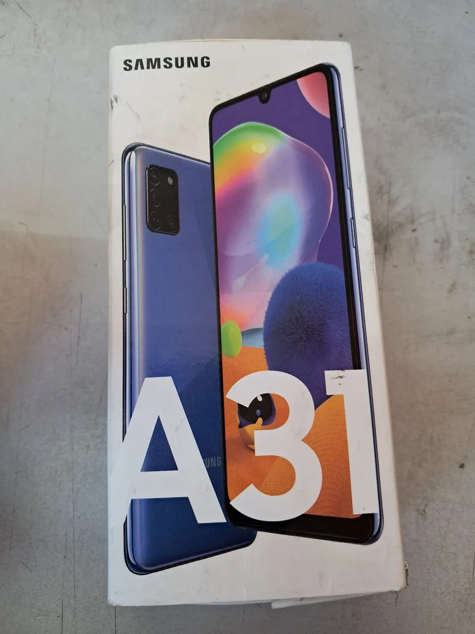 Samsung Galaxy A31 - Azul - Novo na Caixa