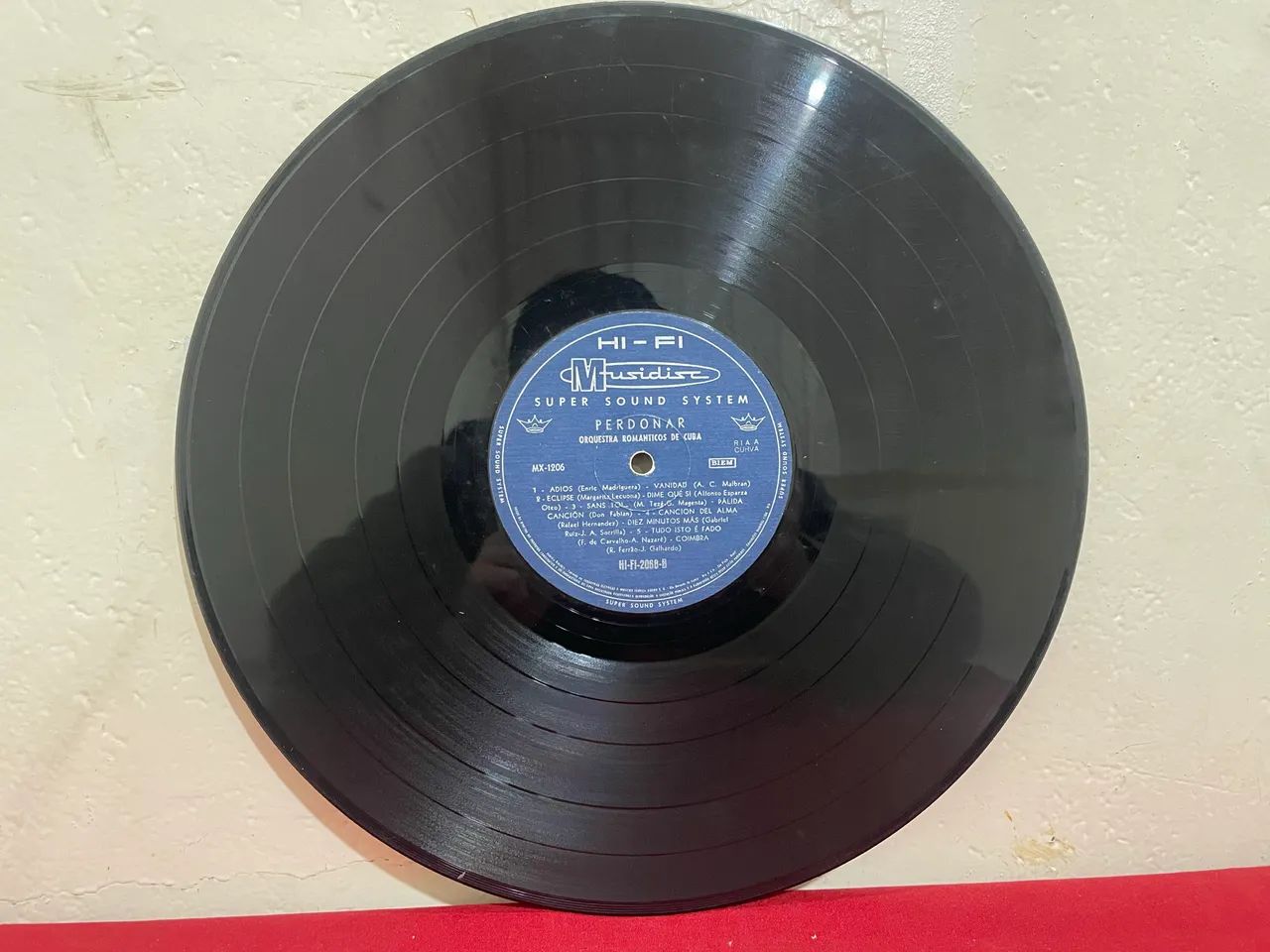 Disco de Vinil Perdonar Orquestra Românticos de Cuba  - Foto 4
