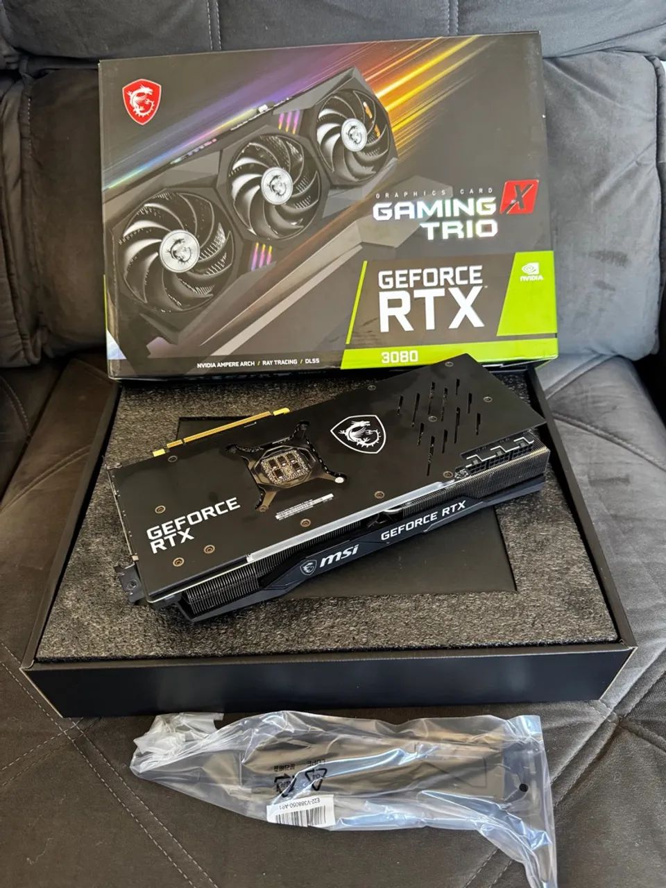 RTX 3080 Gaming Trio X MSI 10GB  - Foto 3
