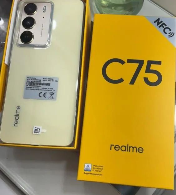 Smartphone Realme C75 256GB 8GB RAM - Celulares e Smartphones