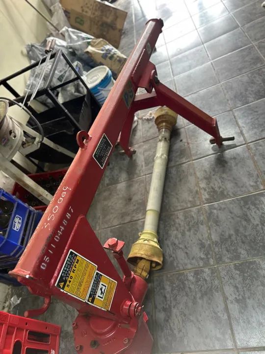 PERFURADOR DE SOLO HIDRAULICO PARA TRATOR COMPLETO TATU - Foto 2