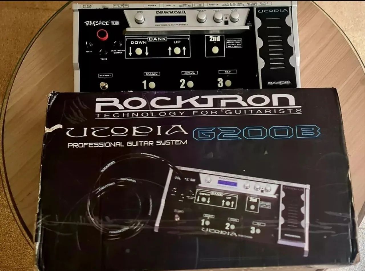 Pedal Talkbox / Vocoder Rocktron Banshee 2 - Instrumentos