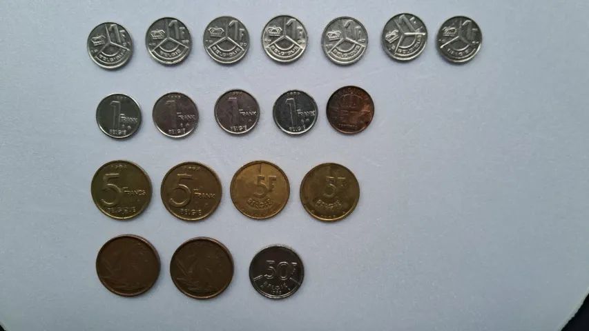Vendo Moedas Antigas da Bélgica