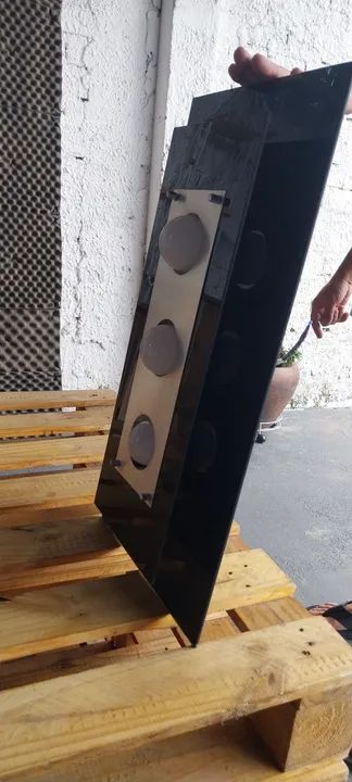 Luminária de teto com 3 spots - Foto 4