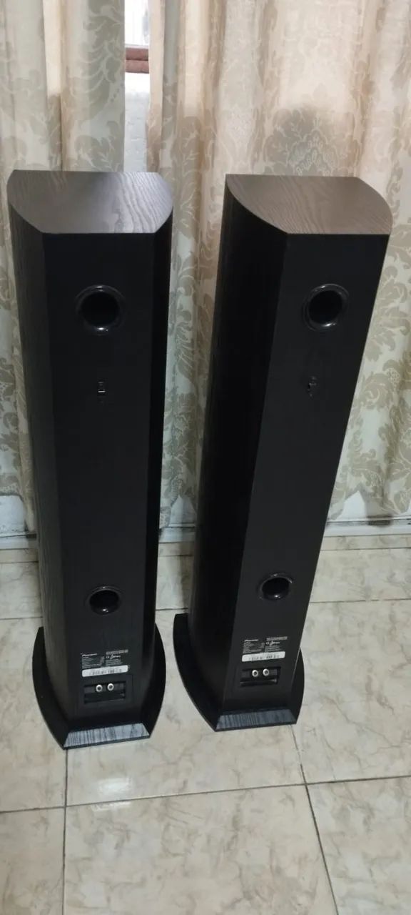 (Par) Caixas Torre Pioneer Sp-Fs52 Black 130w 6 Ohms. Black. - Foto 2