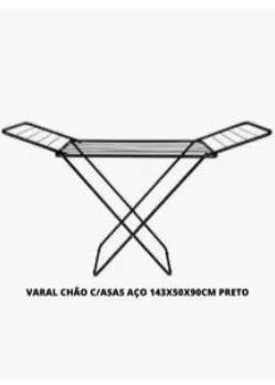 Varal de roupa de chão 