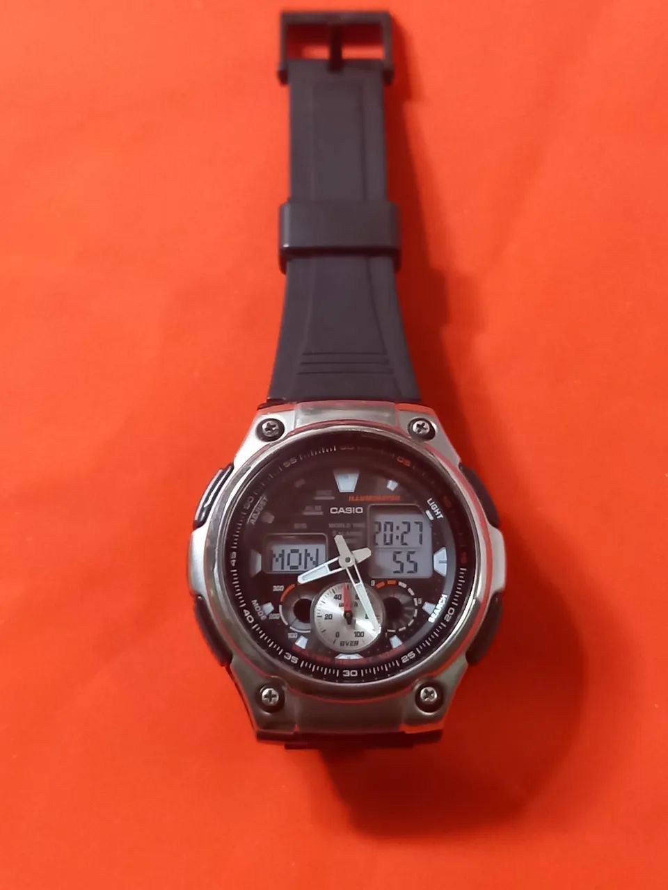 Relógio casio AQ19pw - Foto 3
