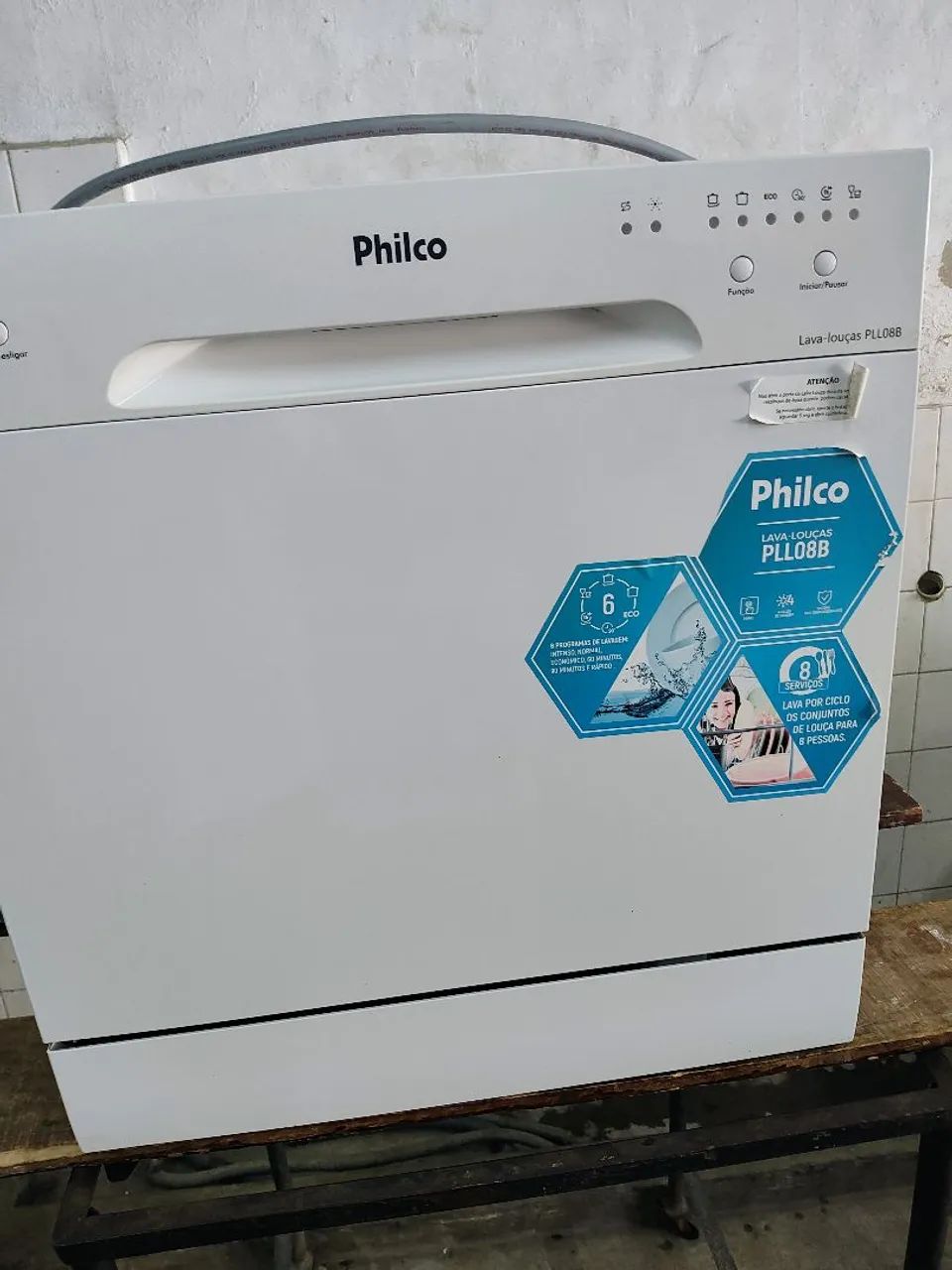 Lava-louças Philco PLL08B - 8 serviços