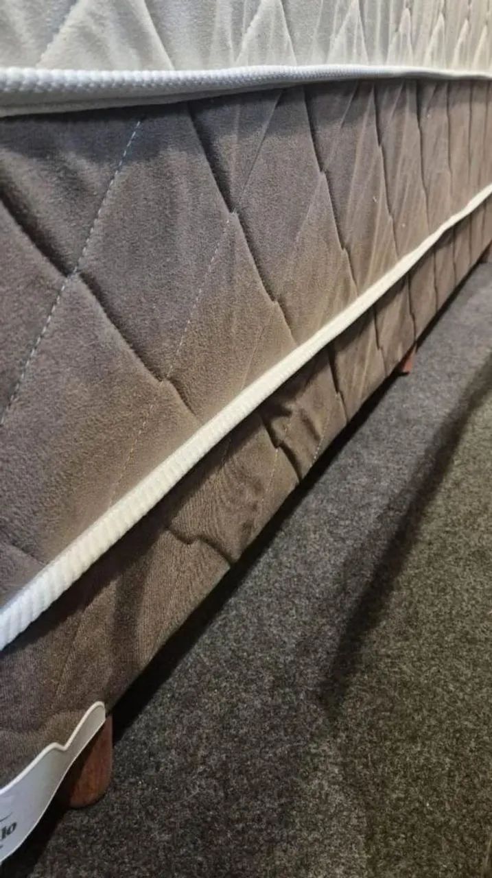 CAMA BOX CASAL ESPUMA D33 - Foto 5