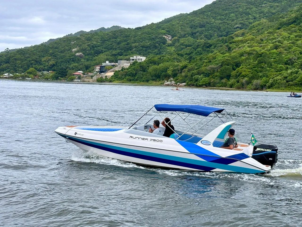 Lancha Runner 25 pés na Lagoa da Conceição  - Foto 5