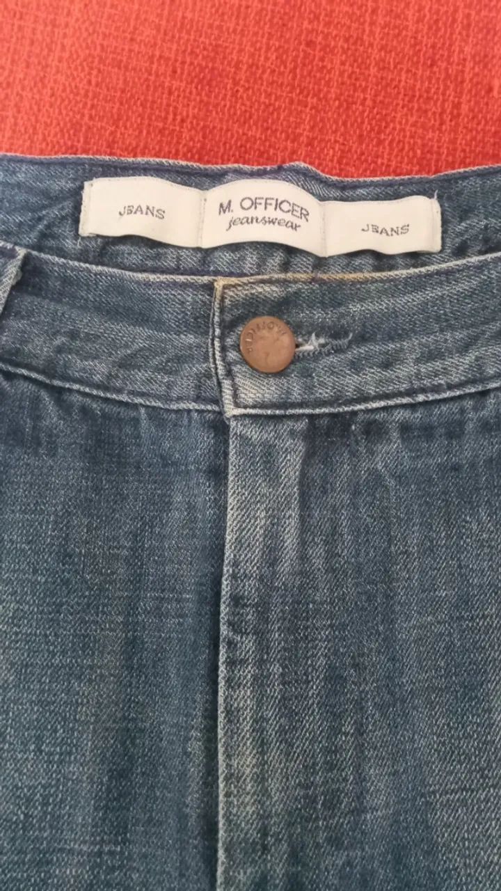 Calça M.Officer, azul, 42.