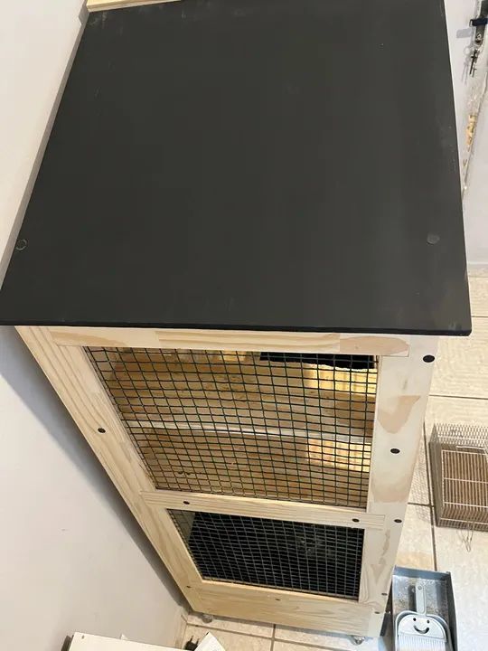 Gaiola para Roedores - Madeira de alta qualidade - Foto 2